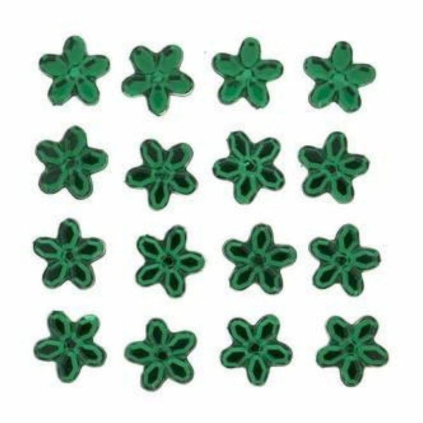 Dress It Up Embellishments - Emerald Petals 10Mm