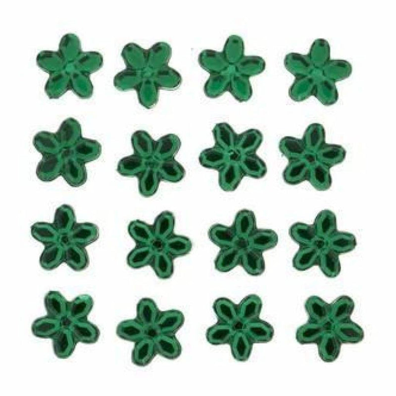 Dress It Up Embellishments - Emerald Petals 10Mm