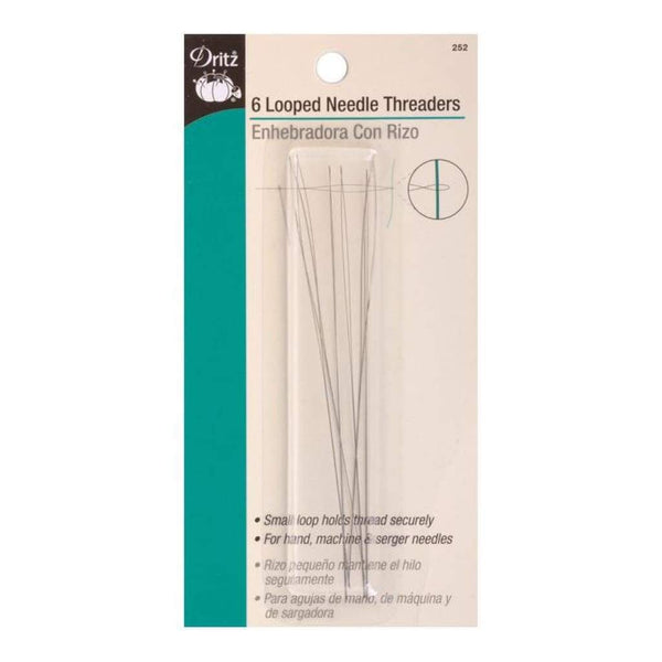 Dritz Looped Needle Threaders 6 pack