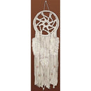 Design Works/Zenbroidery Macrame Wall Hanging Kit 8 inch X24 inch - Natural Dream Catcher
