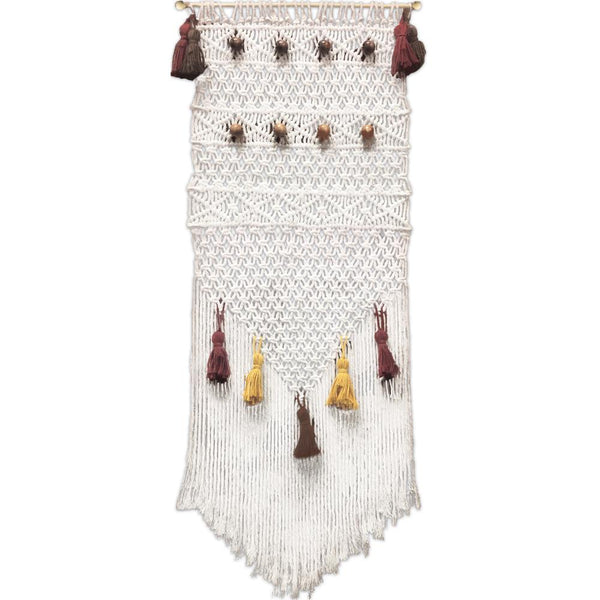 Design Works/Zenbroidery Macrame Wall Hanging Kit 15 inchX 38 inch - Desert Dreams