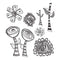 Dyan Reaveleys Dylusions Cling Stamp Collections 8.5 inch X7 inch Everythings Rosy