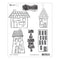 Dyan Reaveleys Dylusions Cling Stamp Collections 8.5 inch X7 inch - Home