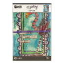Dyan Reaveley's Dylusions Dyalog Canvas Printed Cover Frame 5"X8"