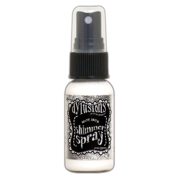 Dylusions Shimmer Sprays 1oz - White Linen