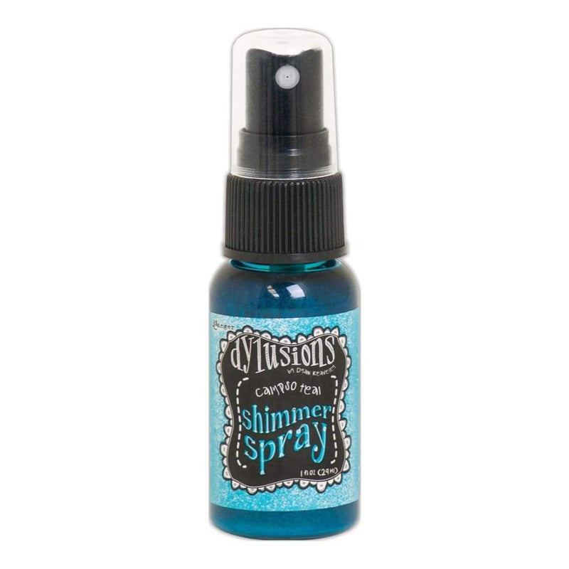 Dylusions Shimmer Sprays 1oz - Calypso Teal