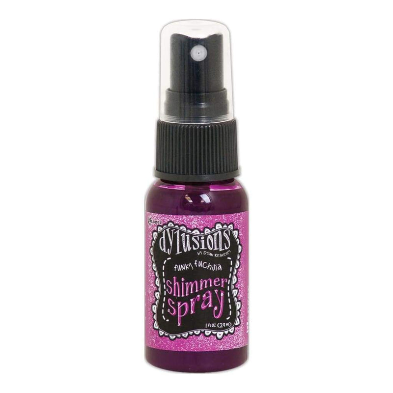 Dylusions Shimmer Sprays 1oz - Funky Fuchsia