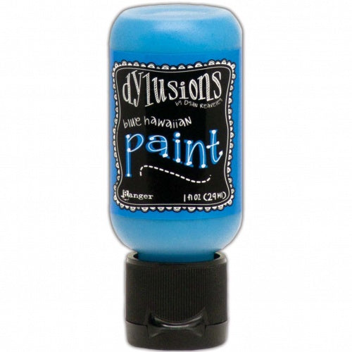 Dylusions Acrylic Paint 1oz - Blue Hawaiian