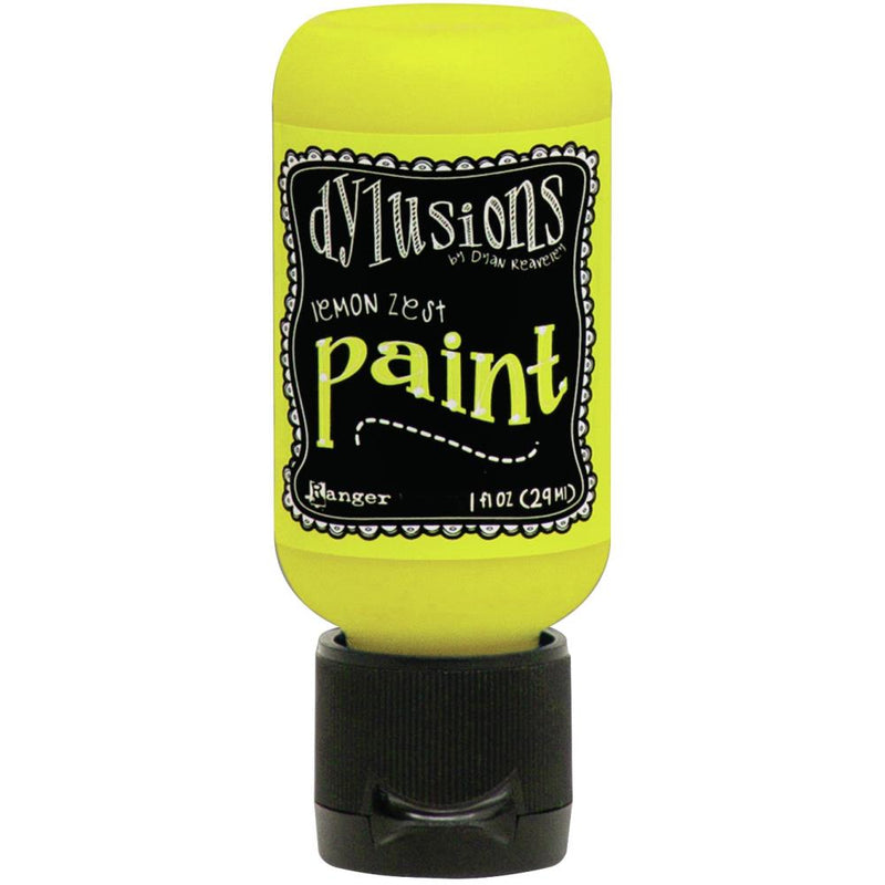 Dylusions Acrylic Paint 1oz - Lemon Zest