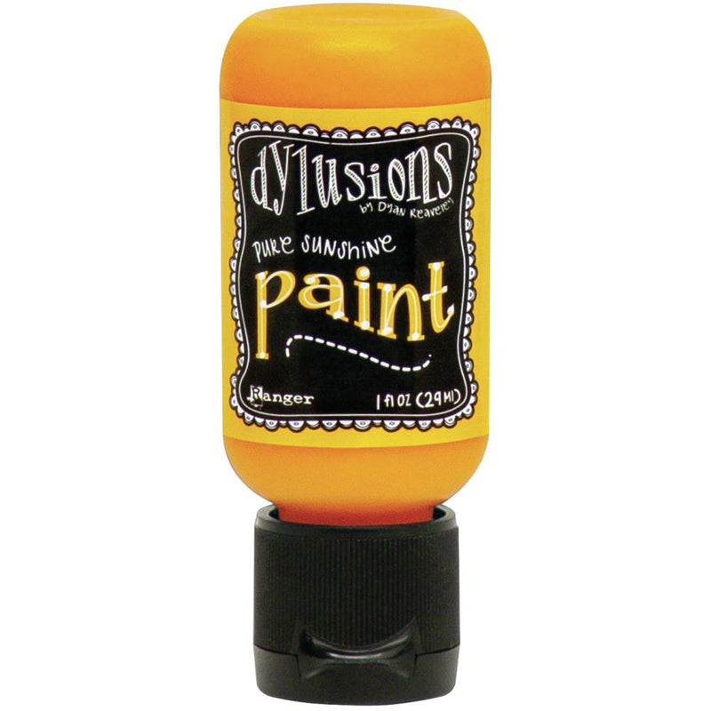 Dylusions Acrylic Paint 1oz - Pure Sunshine