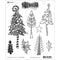 Dyan Reaveleys Dylusions Cling Stamp Collections 8.5inch X7inch - Wood For The Trees