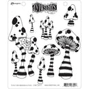 Dyan Reaveleys Dylusions Cling Stamp Collections 8.5in x 7in - Theres No Mushroom In Here!*