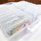 Universal Crafts Large Craft Storage Box - 4" x 6" Case 16pc - Clear