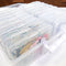 Universal Crafts Large Craft Storage Box - 4"x6" Photo Cases - Clear