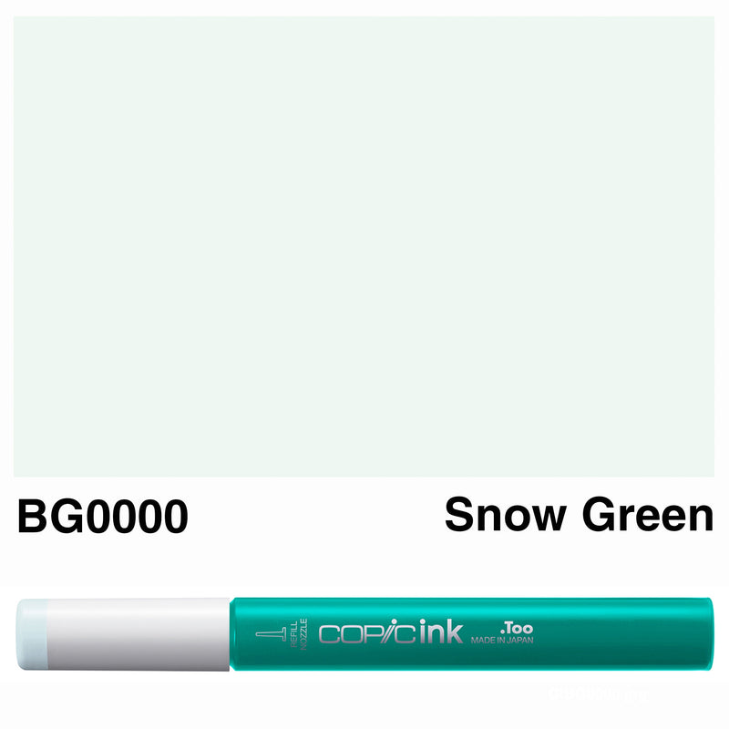 Copic Ink BG0000-Snow Green