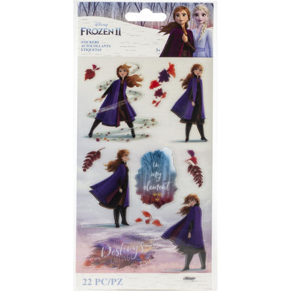 EK Disney Frozen II Stickers 2/Sheets - Anna