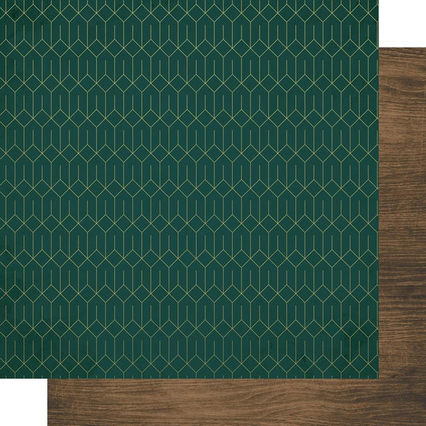 Kaisercraft Emerald Eve Double-Sided Cardstock 12in x 12in - Rejoice*