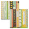Cosmo Cricket - Double-Sided Borders 12"x12" Single Sheet - Earth Love*
