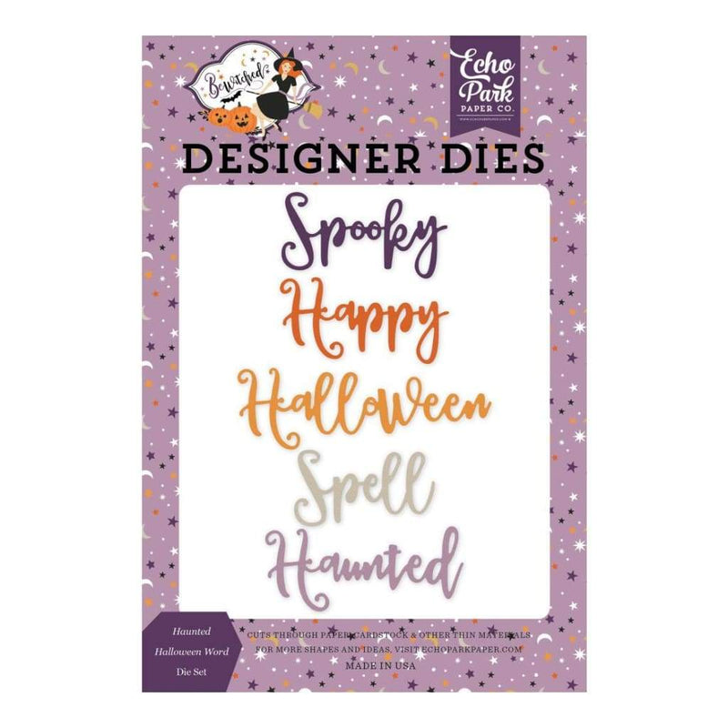 Echo Park - Bewitched Die Collection - Haunted Halloween