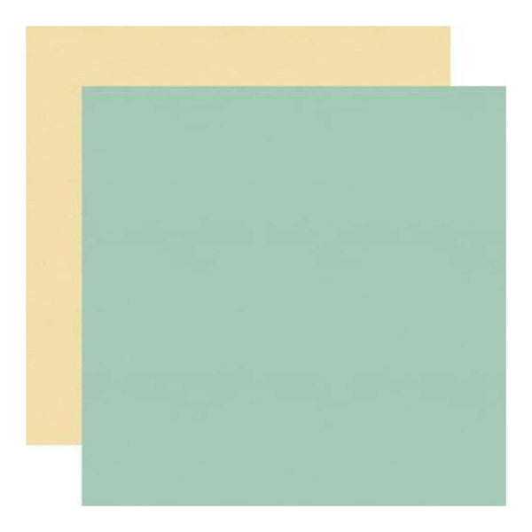 Echo Park - Sweet Day - Dark Teal/Yellow 12X12 Inch Double-Sided Paper (Pack Of 10)