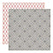 Echo Park - Tis the Season - Snowflake Flurry 12x12 inch double-sided paper (single sheet)