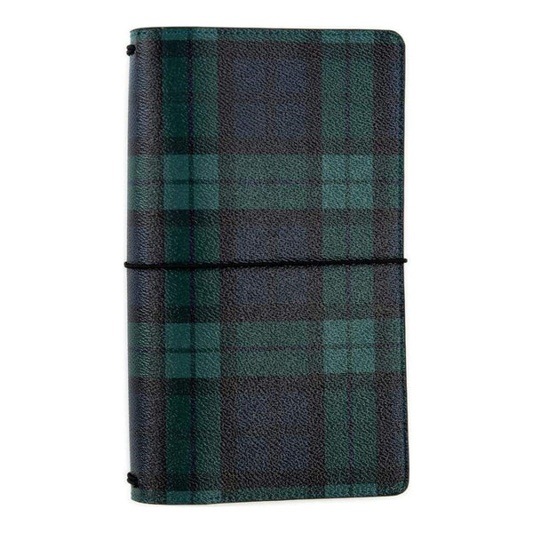 Echo Park Travelers Notebook 6 inch X9 inch - Black Watch