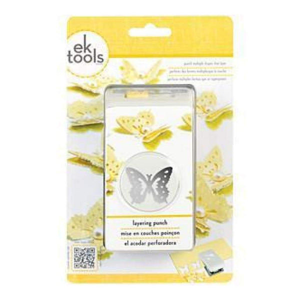 EK Success Slim Layering Punch Butterfly CraftOnline