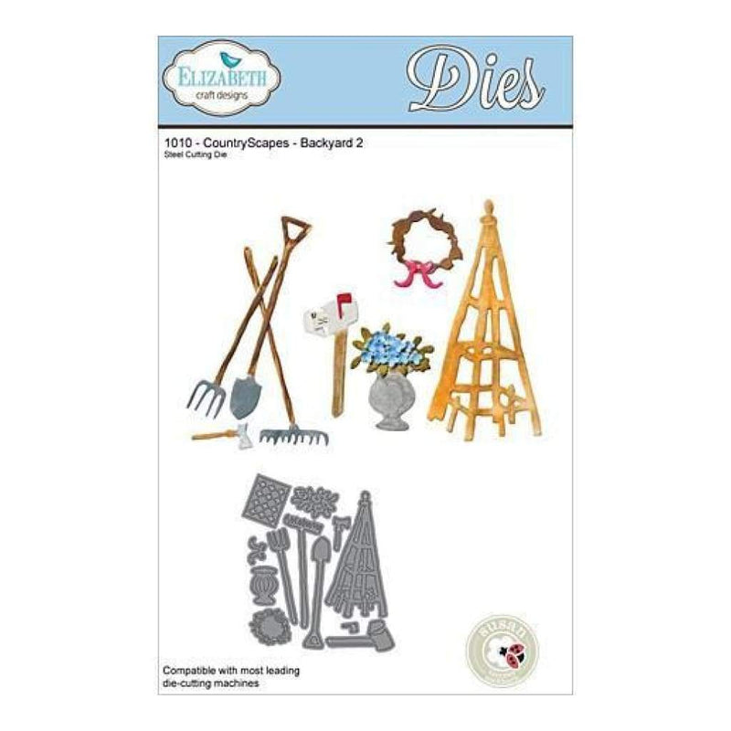 Elizabeth Craft Metal Die Countryscapes Backyard 2