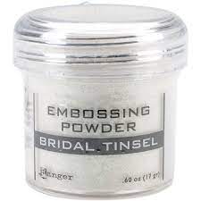 Ranger Embossing Powder - Bridal Tinsel .60 oz