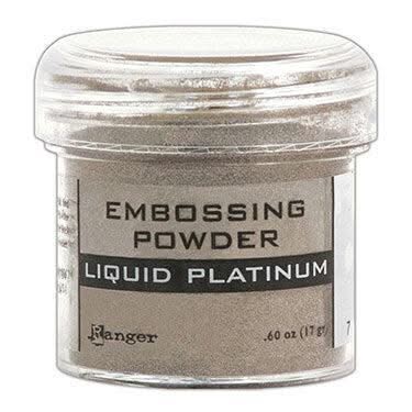 Ranger Embossing Powder - Liquid Platinum .60 oz