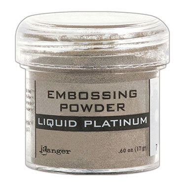 Ranger Embossing Powder - Liquid Platinum .60 oz