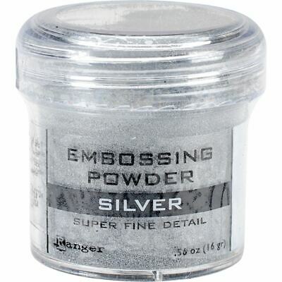 Ranger - Embossing Powder Jar Super Fine Silver 0.56 oz