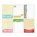 Everyday - Quotables - 3X4 Inch Note Tags