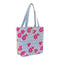 Everything Mary Chevron Roses Yarn Tote 13.5In.X6in.X15