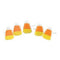 Eyelet Outlet Shape Brads 12 Pack Candy Corn