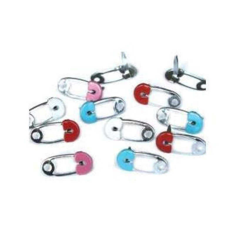 Eyelet Outlet Shape Brads 12 Pack  Safety Pins
