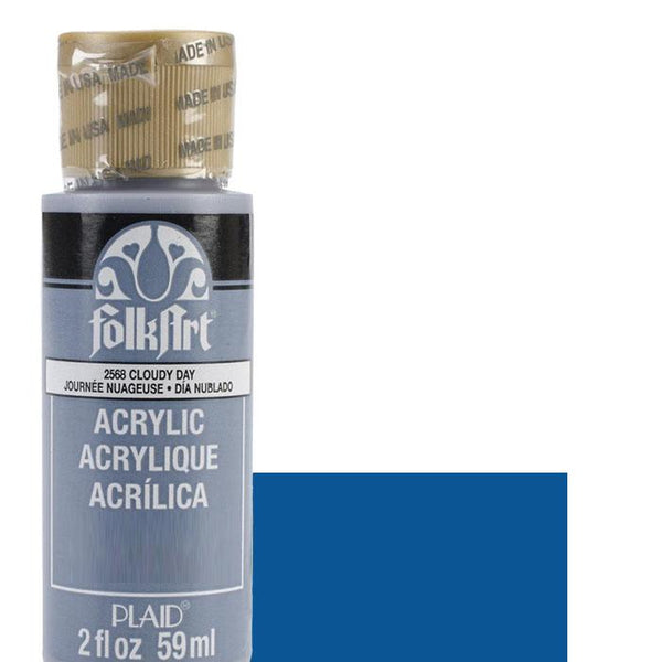 FolkArt Acrylic Paint 2oz - True Blue