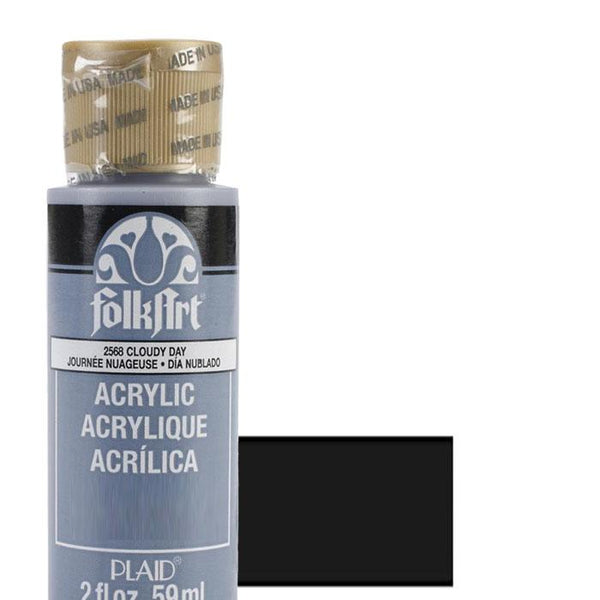 FolkArt Acrylic Paint 2oz - Burnt Umber Artist Pigment