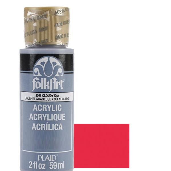 FolkArt Acrylic Paint 2oz - Napthol Crimson Artist Pigment