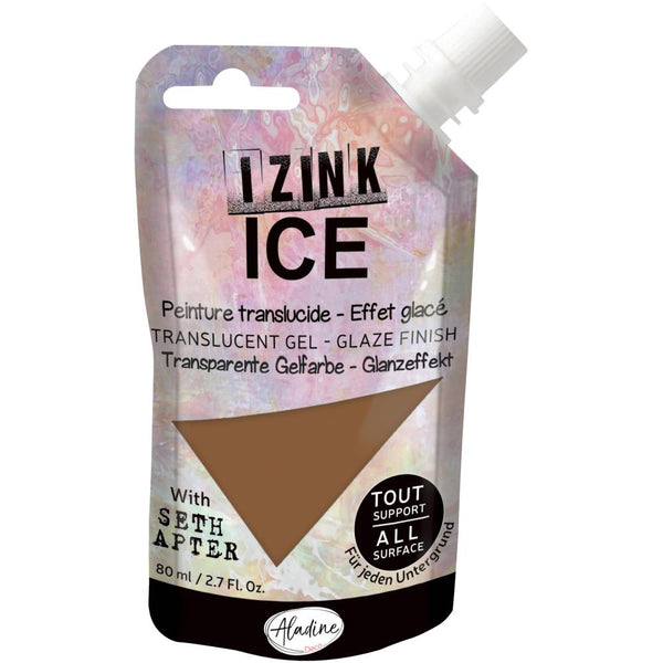 IZINK Aladine Ice Paint 80ml - Iced Coffee