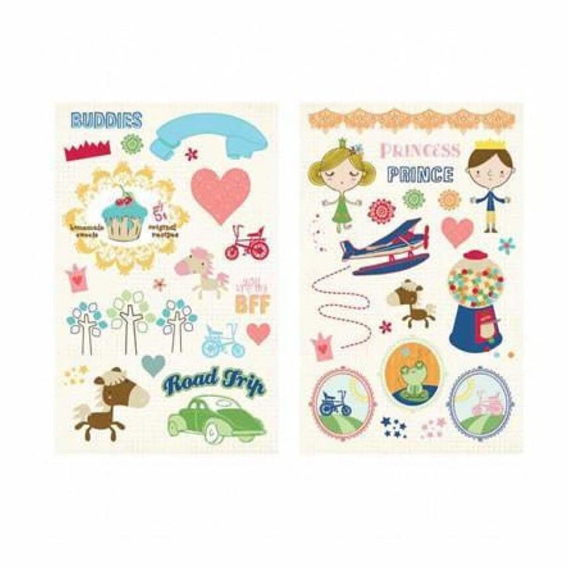 Fancy Pants Designs - Childish Things - Chipboard Pieces