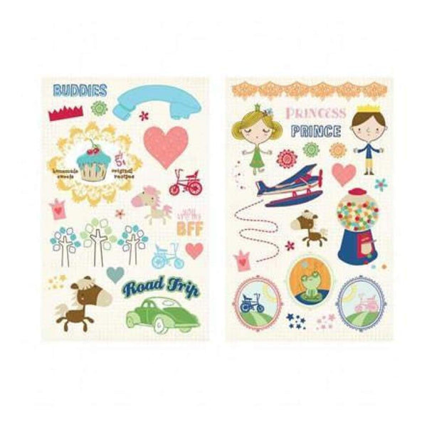 Fancy Pants Designs - Childish Things - Chipboard Pieces