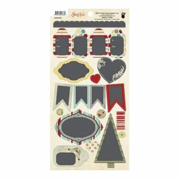 Fancy Pants Designs - Saint Nick - Chalk Stickers