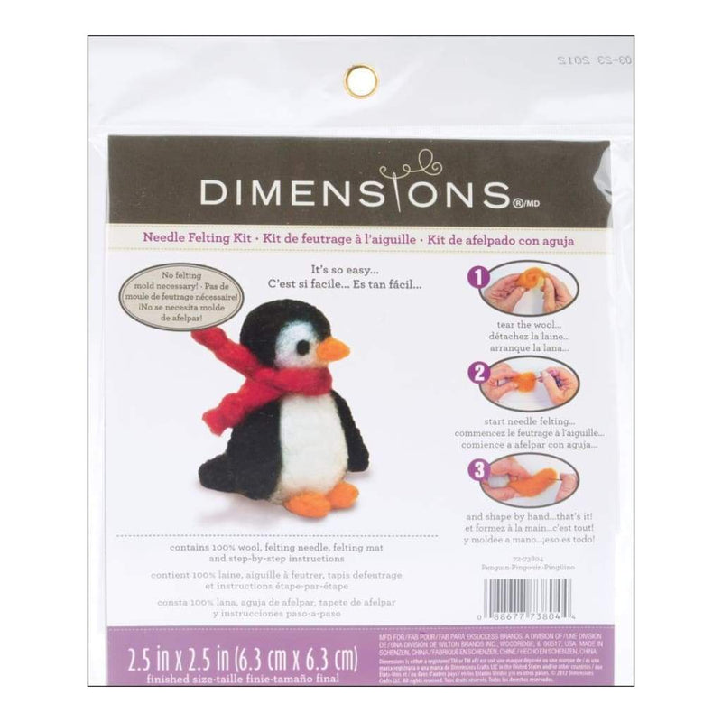 Feltworks Needle Felting Kit Penguin