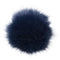 Pepperell - Faux Fur Pom With Loop - Navy