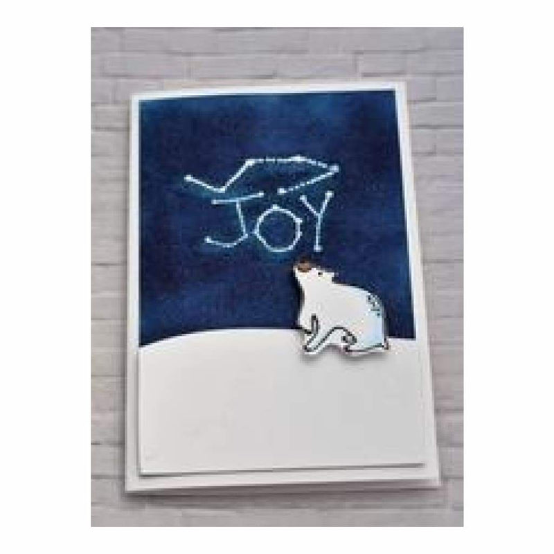 Flora & Fauna Clear Stamps 4 inch X6 inch Artic Starry Night*