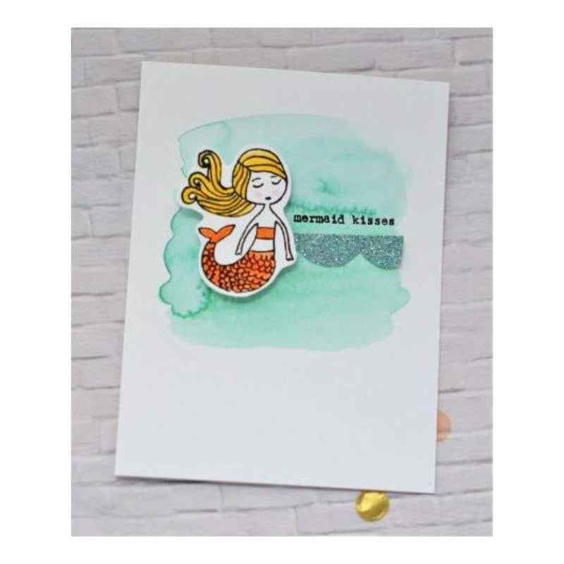 Flora & Fauna Clear Stamps 4 inch X6 inch Mermaid Kisses*