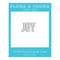 Flora & Fauna Dies Joy Outline
