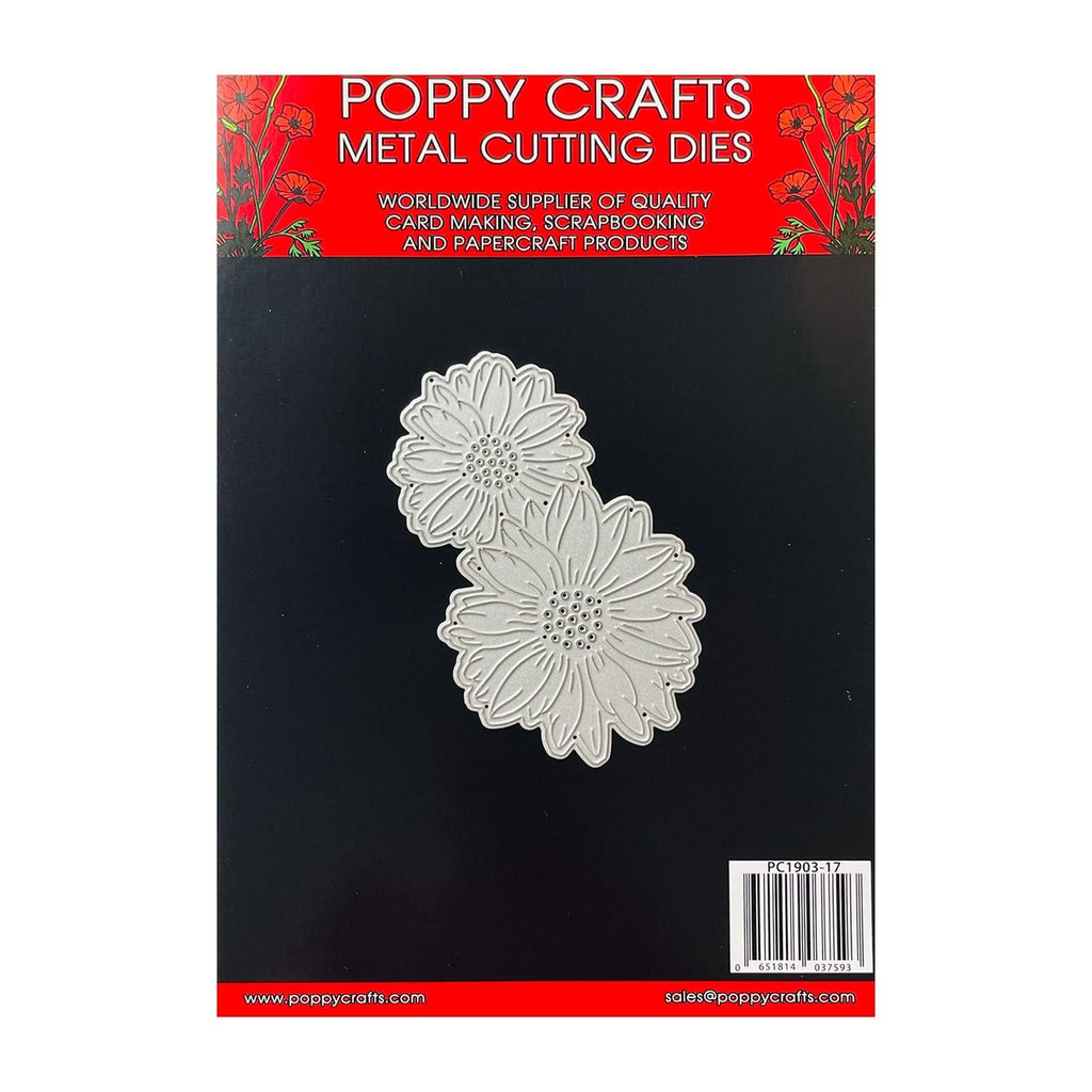 Poppy Crafts Metal Cutting Dies - Coupled Flowers* – CraftOnline