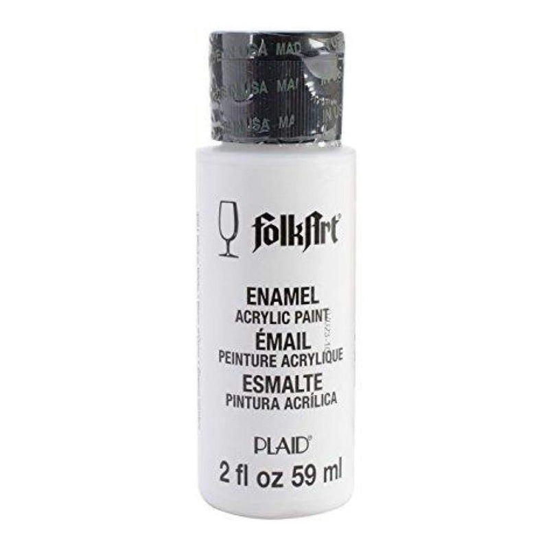 FolkArt Enamel Paint 2oz - Wicker White